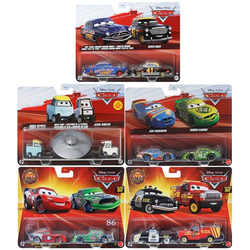 Cars Character Car Vehicle 2-Pack 2025 Mix 4 Case of 12