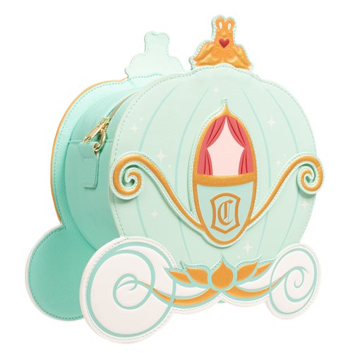 Cinderella Reversible Pumpkin Carriage Crossbody Purse - Entertainment Earth Exclusive