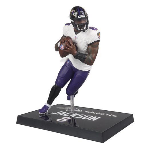 NFL SportsPicks 2024 Wave 2 Baltimore Ravens Lamar Jackson 7-Inch Scale Posed Figure