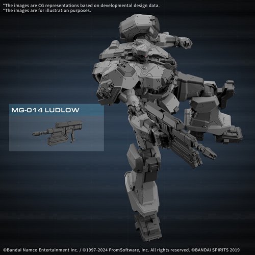 30 Minutes Missions Armored Core VI: Fires of Rubicon Balam Industries BD-011 Melander Model Kit