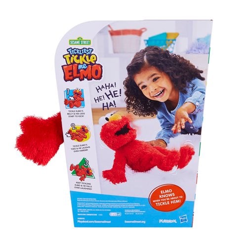 Sesame Street Tickliest Tickle Me Elmo Plush Toy