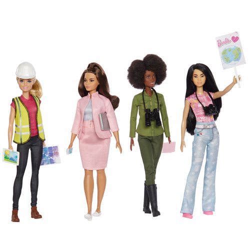 Barbie Eco-Leadership Team Dolls Set of 4