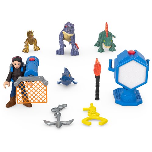 Jurassic World Imaginext Evo-Scanner Action Figure Playset