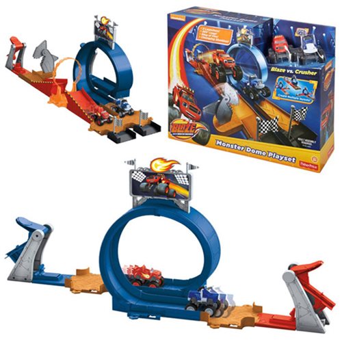 the Monster Machines Monster Dome Playset