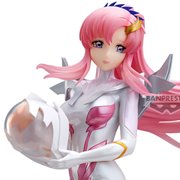 Mobile Suit Gundam Seed Freedom Lacus Clyne Pilot Suit Pearl Version Glitter and Glamours Statue