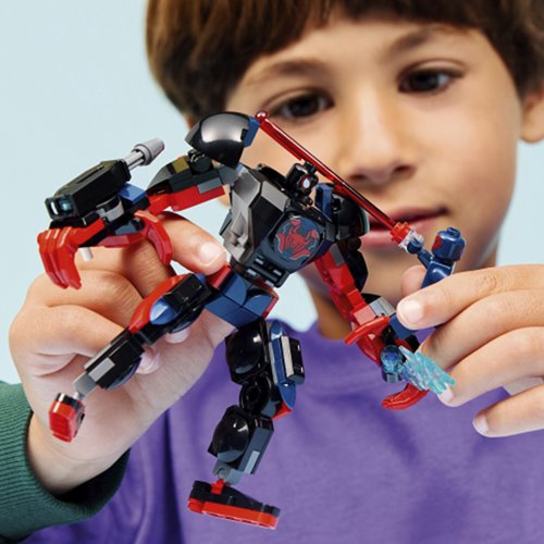 LEGO Marvel 76337 Miles Morales Mech vs. Spider-Man 2099