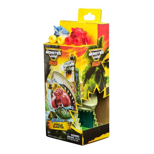 Monster Jam Mini Jams Jungle Launcher Playset