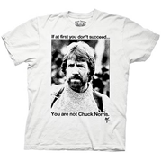 Chuck Norris If At First You Don't Succeed T-Shirt