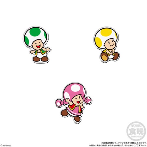 Super Mario Character Wave 2 Magnet Case of 14