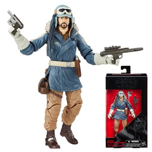 Star Wars The Black Series Rogue One Captain Cassian Andor  6-Inch Action Figure