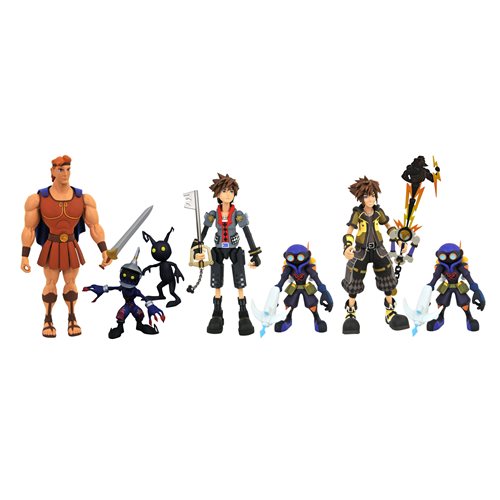 Kingdom Hearts 3 Select Series 2 Action Figure Set