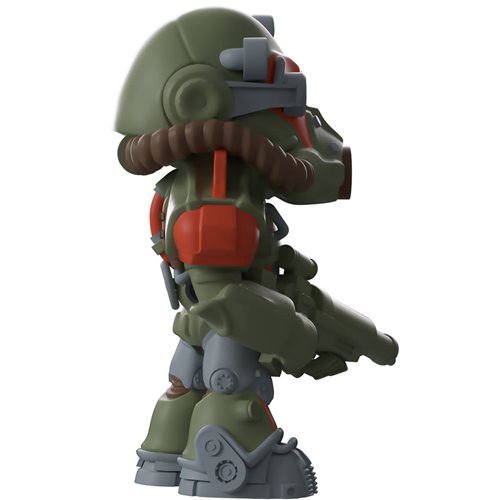 Fallout Collection T-60 Power Armor Green Bomber Variant Vinyl Figure #7 - Entertainment Earth Exclu