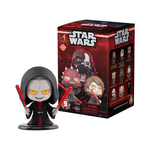 Star Wars Dark Side Cosbi Bobble Head Collection Blind-Box Mini-Figure Case of 8