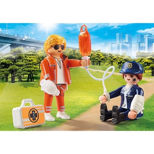 Playmobil 70823 DuoPack Doctor and Police Officer Action Figures