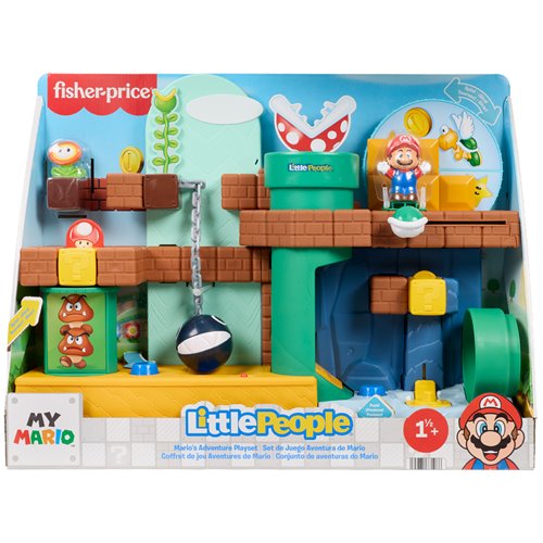 Super Mario Bros. Little People My Mario Mario's Adventure Playset