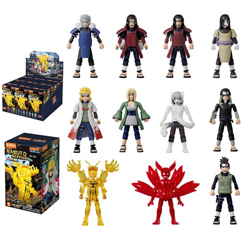 Naruto Shippuden Galaxy Version 05 Ninja Era Mini Model Kit Case of 9