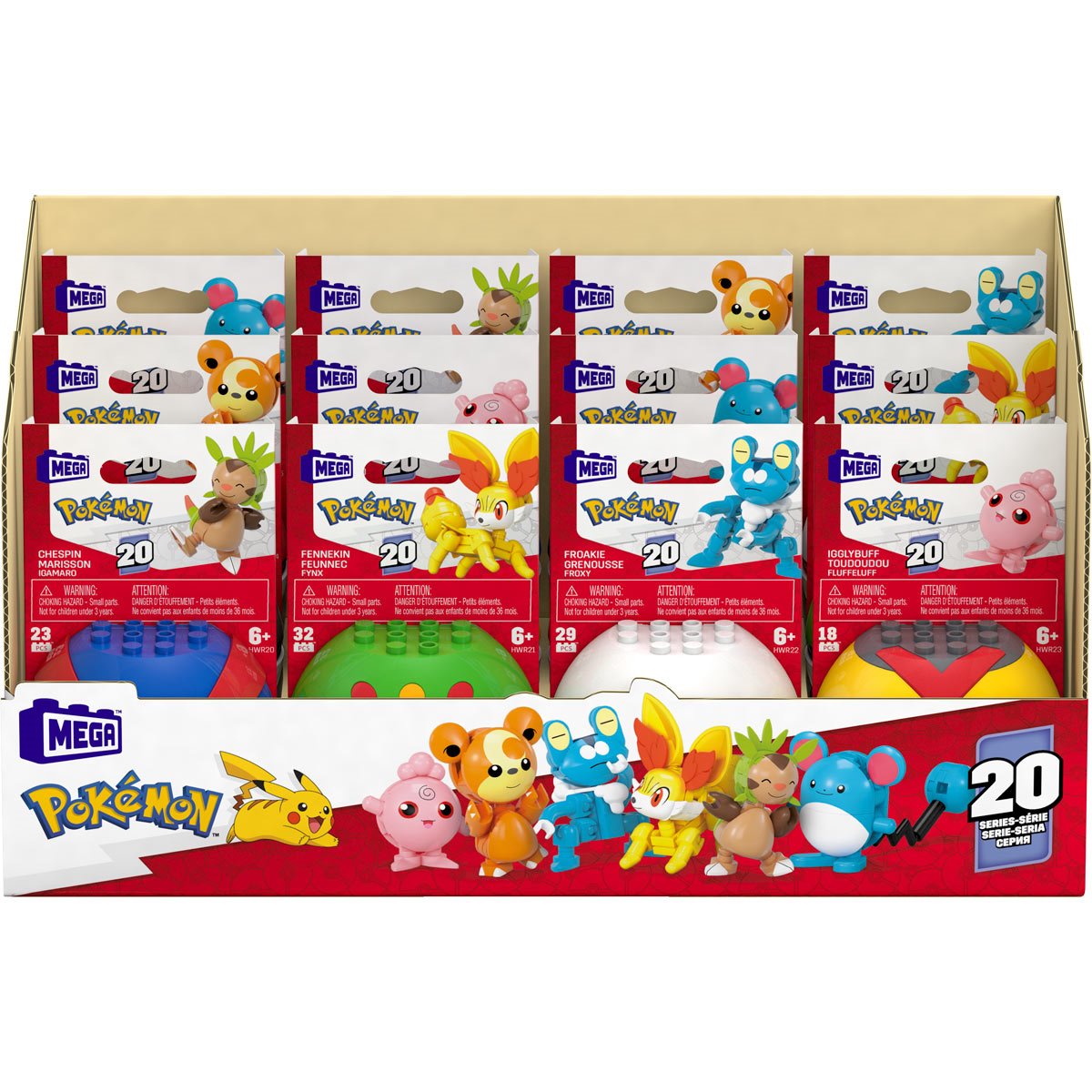 Mega Pokémon Igglybuff Mega Construx New