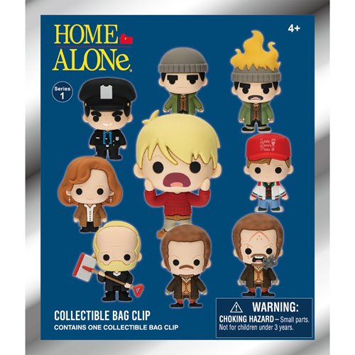 Home Alone 3D Foam Bag Clip Display Case of 24