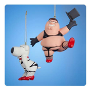 Family Guy Peter and Brian in Lingerie Ornament Set