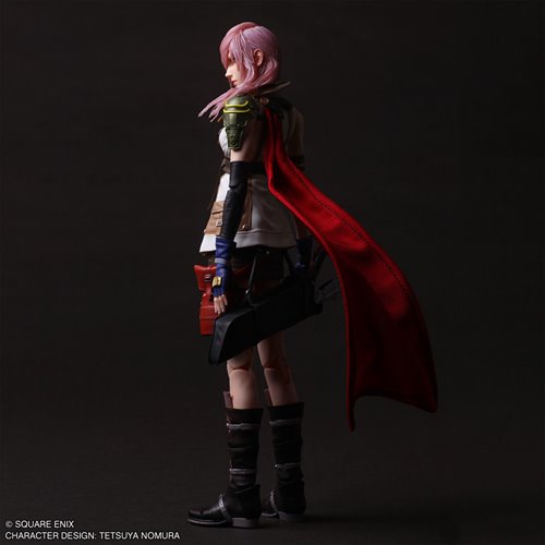 Final Fantasy XIII Lightening Play Arts Shin Action Figure