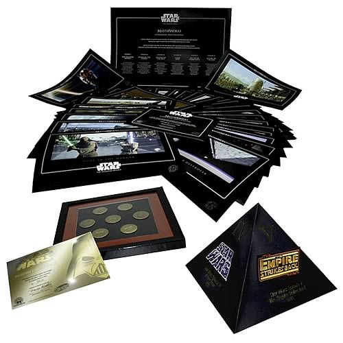 Star Wars The Movie Saga Lithograph Patch and Pin Set