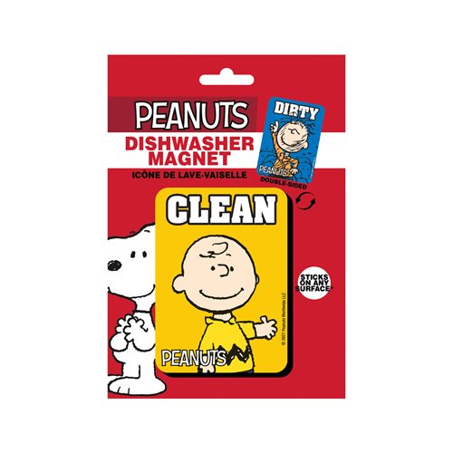 Peanuts Double-Sided Dishwasher Magnet