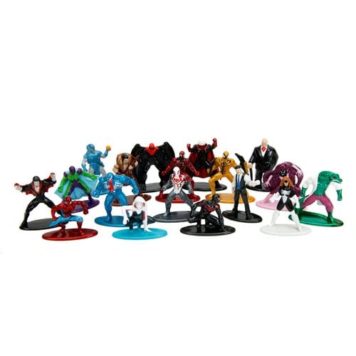 Marvel Spider-Man Nano MetalFigs Die-Cast Metal Mini-Figure Wave 9 18-Pack