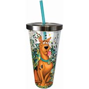 Scooby Doo Glitter 20 oz. Acrylic Cup with Straw