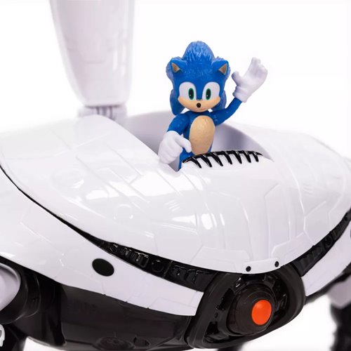 Sonic the Hedgehog 3 Movie Crab Mech Playset with 2 1/2-Inch Sonic Action Figure