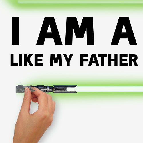 Star Wars I Am A Jedi Glow-in-the-Dark Peel and Stick Giant Wall Decals