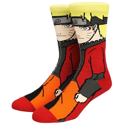 Naruto Sage 360 Crew Sock