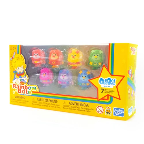 Rainbow Brite CheeBee Color Sprites 1 1/2-Inch Mini-Figure 7-Pack Collector Set - SDCC 2024 Exclusiv