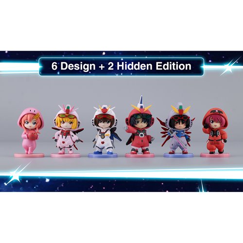 Gundam SEED Pajamars BNFigure Q Mini-Figure Case of 6
