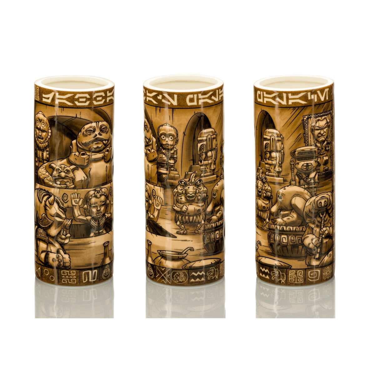 Star Wars Series 2 Ceramic Geeki Tiki Mugs, Set of 6