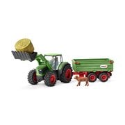 Farm World Tractor with Trailer Set