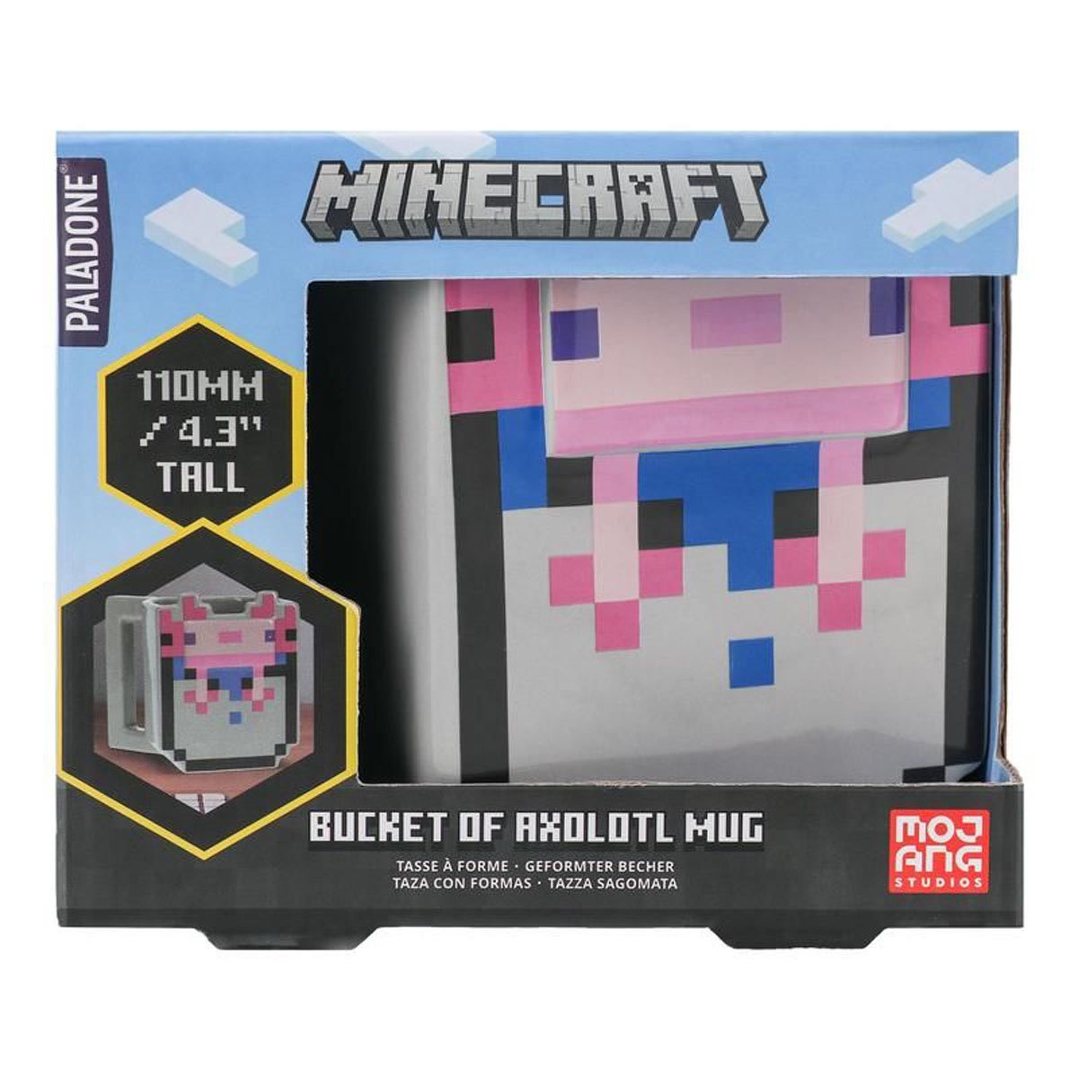 Minecraft Bucket of Axolotl 13 oz. Mug - Entertainment Earth