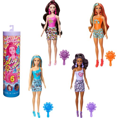 Barbie Color Reveal Doll Case of 6