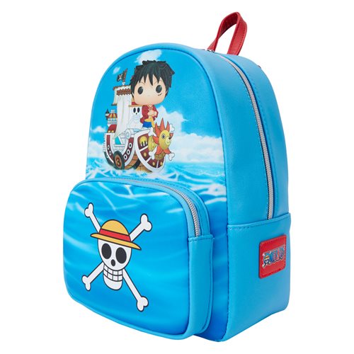 One Piece Luffy on Pirate Ship Blue Funko Mini-Backpack