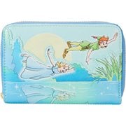 Peter Pan You Can Fly Glow Zip-Around Wallet