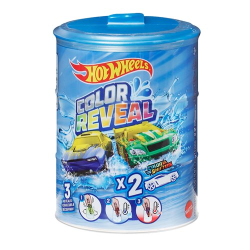 Hot Wheels Color Reveal Vehicle 2-Pack 2025 Mix 1 Case of 4