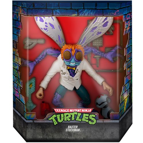 Teenage Mutant Ninja Turtles Ultimates Baxter Stockman 7-Inch Action Figure Version 2