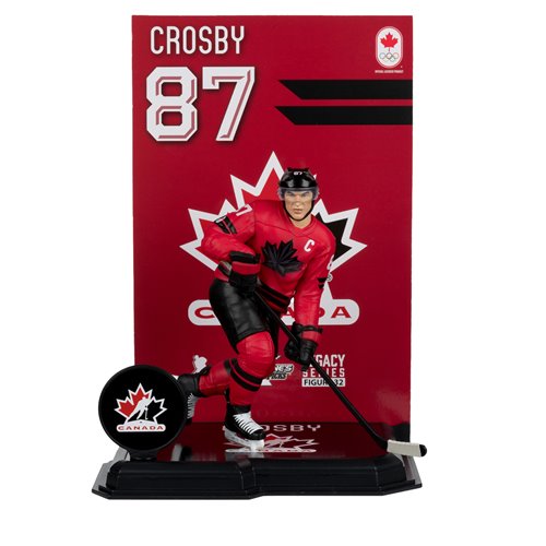 McFarlanes SportsPicks Hockey Canada Sidney Crosby Olympics 2026 7-Inch Scale Posed Figure