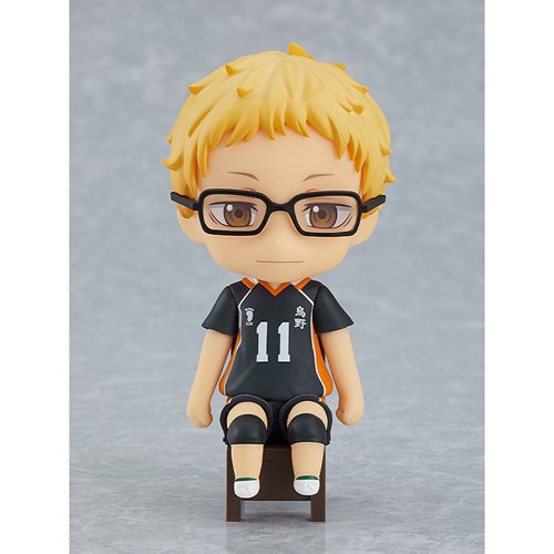 Haikyu!! Kei Tsukishima Nendoroid Swacchao! Sitting Figure