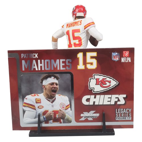 NFL SportsPicks 2024 Wave 2 Kansas City Chiefs Patrick Mahomes 7-Inch Scale Posed Figure