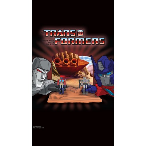 Transformers The Ark ReAction Figure Playset with Optimus Prime and Megatron ReAction Figures
