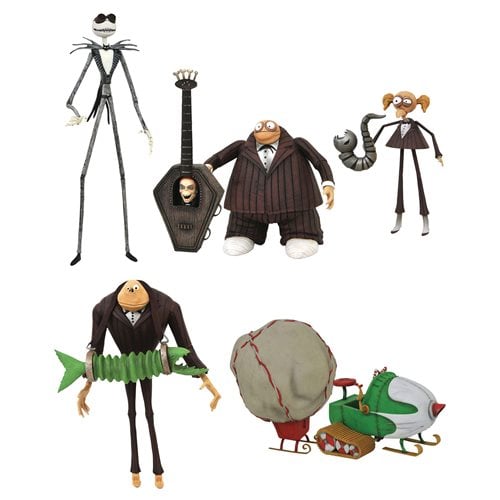 Nightmare Before Christmas Select Series 9 Action Figure Set