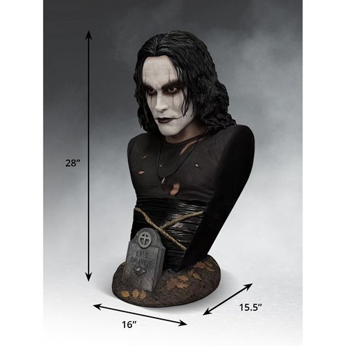 The Crow Eric Draven 1:1 Scale Bust