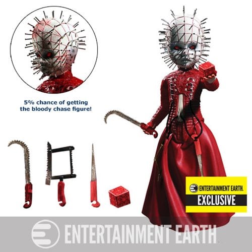 Living Dead Dolls Hellraiser III Pinhead Red Variant - Entertainment Earth Exclusive