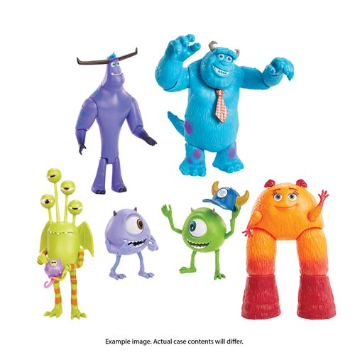 Monsters at Work Core Action Figure Case of 6