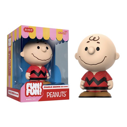 Peanuts Charlie Brown (Red Shirt) FUN! FUN! Vinyl Figure